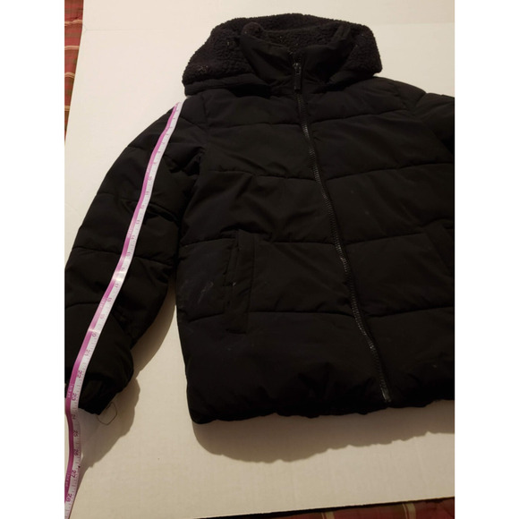 Women's Calvin Klein Jeans Black Size S Puffer Jacket - Picture 4 of 15